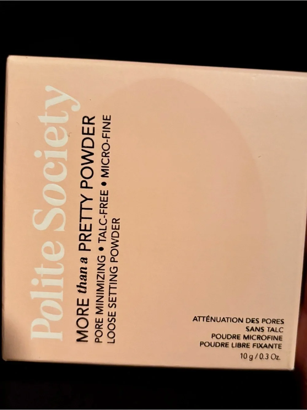 Polite Society More Than Pretty Loose Setting Powder — Light Peach